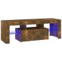 Mueble de TV con luces LED roble ahumado 120x35x40 cm von , TV-Möbel - Ref: Foro24-815666, Preis: 94,45 €, Rabatt: %