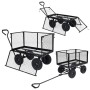 Carrito de mano de jardín negro 350 kg by , Cargo forklifts - Ref: Foro24-92582, Price: 193,02 €, Discount: %