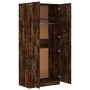 Armario madera contrachapada color roble ahumado 90x52x200 cm von , Kleiderschränke - Ref: Foro24-815354, Preis: 232,26 €, Ra...