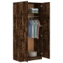 Armario madera contrachapada color roble ahumado 90x52x200 cm von , Kleiderschränke - Ref: Foro24-815354, Preis: 232,26 €, Ra...