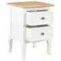 Mesitas de noche 2 unidades MDF blanco 35x30x49 cm von , Nachttische - Ref: Foro24-280037, Preis: 151,31 €, Rabatt: %