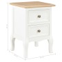 Mesitas de noche 2 unidades MDF blanco 35x30x49 cm von , Nachttische - Ref: Foro24-280037, Preis: 151,31 €, Rabatt: %
