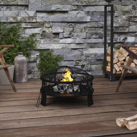 Brasero con atizador acero XXL 50 cm | Foro24.es | Tu tienda online para hogar, jardín y más Foro24.es