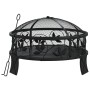 Brasero con atizador acero XXL 50 cm | Foro24.es | Tu tienda online para hogar, jardín y más Foro24.es