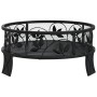 Brasero con atizador acero XXL 50 cm | Foro24.es | Tu tienda online para hogar, jardín y más Foro24.es