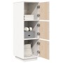 Aparador alto madera maciza de pino blanco 34x40x108,5 cm von , Sideboards - Ref: Foro24-820168, Preis: 90,69 €, Rabatt: %