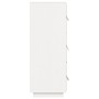 Aparador alto madera maciza de pino blanco 34x40x108,5 cm von , Sideboards - Ref: Foro24-820168, Preis: 90,69 €, Rabatt: %