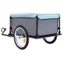 Remolque para bicicletas negro y azul 65 kg de , Remolques para bicicletas - Ref: Foro24-92589, Precio: 144,17 €, Descuento: %