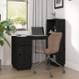 Escritorio de madera maciza de pino negro 110x53x117 cm | Foro24.es | Tu tienda online para hogar, jardín y más Foro24.es