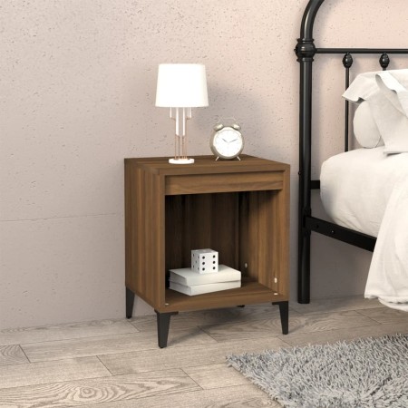 Mesita de noche roble marrón 40x35x50 cm | Foro24.es | Tu tienda online para hogar, jardín y más Foro24.es