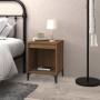 Mesita de noche roble marrón 40x35x50 cm | Foro24.es | Tu tienda online para hogar, jardín y más Foro24.es