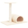 Poste rascador para gatos con túnel crema 60x34,5x50 cm von , Katzenmöbel - Ref: Foro24-171696, Preis: 29,05 €, Rabatt: %