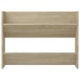 Zapateros de pared 2 uds contrachapada roble Sonoma 80x18x60 cm by , Shoe racks and shoe organizers - Ref: Foro24-806748, Pri...