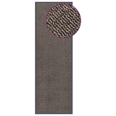 Felpudo de nudo marrón oscuro 60x180 cm by , Doormats - Ref: Foro24-326939, Price: 40,20 €, Discount: %