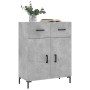 Aparador de madera de ingeniería gris hormigón 69,5x34x90 cm | Foro24.es | Tu tienda online para hogar, jardín y más Foro24.es