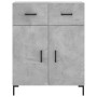 Aparador de madera de ingeniería gris hormigón 69,5x34x90 cm | Foro24.es | Tu tienda online para hogar, jardín y más Foro24.es