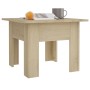 Mesa de centro madera de ingeniería roble Sonoma 55x55x42 cm by , Coffee table - Ref: Foro24-810238, Price: 32,50 €, Discount: %