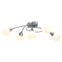 Lámpara de techo pantallas cerámica bol blanco 5 bombillas E14 de , Apliques de techo - Ref: Foro24-289237, Precio: 46,56 €