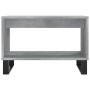 Mesa de centro madera de ingeniería gris hormigón 60x50x40 cm | Foro24.es | Tu tienda online para hogar, jardín y más Foro24.es