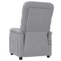 Sillón de masaje eléctrico tela gris claro by , Electric massage chairs - Ref: Foro24-3073694, Price: 246,04 €, Discount: %