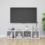 Muebles para TV 2 uds madera contrachapada blanco 37x35x37 cm by , TV Furniture - Ref: Foro24-805499, Price: 35,90 €, Discoun...