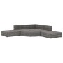 Set de muebles de jardín 6 pzas y cojines ratán sintético gris | Foro24.es | Tu tienda online para hogar, jardín y más Foro24.es