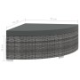 Set de muebles de jardín 6 pzas y cojines ratán sintético gris | Foro24.es | Tu tienda online para hogar, jardín y más Foro24.es