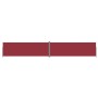Red retractable side awning 200x1200 cm by vidaXL, Umbrellas - Ref: Foro24-318083, Price: 110,47 €, Discount: %