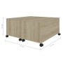 Mesa de centro madera contrachapada roble Sonoma 75x75x38 cm | Foro24.es | Tu tienda online para hogar, jardín y más Foro24.es