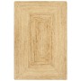 Alfombra de yute tejida a mano natural 80x160 cm by , Rugs - Ref: Foro24-133728, Price: 52,41 €, Discount: %
