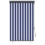 Estor enrollable de exterior azul y blanco 100x250 cm von , Jalousien und Jalousien - Ref: Foro24-145955, Preis: 48,82 €, Rab...