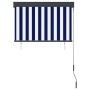 Estor enrollable de exterior azul y blanco 100x250 cm von , Jalousien und Jalousien - Ref: Foro24-145955, Preis: 48,82 €, Rab...