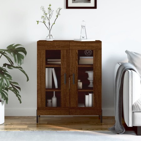 Aparador de madera de ingeniería marrón roble 69,5x34x90 cm | Foro24.es | Tu tienda online para hogar, jardín y más Foro24.es