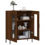 Aparador de madera de ingeniería marrón roble 69,5x34x90 cm | Foro24.es | Tu tienda online para hogar, jardín y más Foro24.es