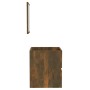 Armario de baño con espejo madera contrachapada roble ahumado by , Bathroom furniture - Ref: Foro24-820472, Price: 45,50 €, D...