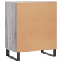 Aparador madera de ingeniería gris Sonoma 57x35x70 cm | Foro24.es | Tu tienda online para hogar, jardín y más Foro24.es