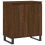Aparador madera contrachapada marrón roble 60x35x70 cm de , Aparadores - Ref: Foro24-827171, Precio: 81,80 €, Descuento: %