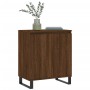 Aparador madera contrachapada marrón roble 60x35x70 cm de , Aparadores - Ref: Foro24-827171, Precio: 81,80 €, Descuento: %