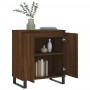 Aparador madera contrachapada marrón roble 60x35x70 cm de , Aparadores - Ref: Foro24-827171, Precio: 81,80 €, Descuento: %