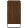 Aparador madera contrachapada marrón roble 60x35x70 cm de , Aparadores - Ref: Foro24-827171, Precio: 81,80 €, Descuento: %
