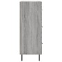 Aparador de madera de ingeniería gris Sonoma 69,5x34x90 cm de , Aparadores - Ref: Foro24-827874, Precio: 101,31 €