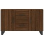 Aparador de madera de ingeniería roble marrón 100x36x60 cm von , Sideboards - Ref: Foro24-828203, Preis: 127,59 €, Rabatt: %