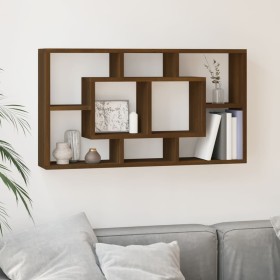 Estantería de pared con 8 compartimentos roble marrón von , Regale und Regale - Ref: Foro24-342594, Preis: 52,16 €, Rabatt: %