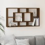 Estantería de pared con 8 compartimentos roble marrón von , Regale und Regale - Ref: Foro24-342594, Preis: 52,16 €, Rabatt: %