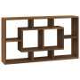 Estantería de pared con 8 compartimentos roble marrón von , Regale und Regale - Ref: Foro24-342594, Preis: 52,16 €, Rabatt: %