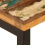 Mesa de centro de madera maciza reciclada y acero 100x50x35 cm | Foro24.es | Tu tienda online para hogar, jardín y más Foro24.es