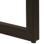 Mesa de centro de madera maciza reciclada y acero 100x50x35 cm | Foro24.es | Tu tienda online para hogar, jardín y más Foro24.es