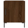 Mesita de noche madera de ingeniería marrón roble 40x40x50 cm | Foro24.es | Tu tienda online para hogar, jardín y más Foro24.es