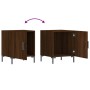 Mesita de noche madera de ingeniería marrón roble 40x40x50 cm | Foro24.es | Tu tienda online para hogar, jardín y más Foro24.es