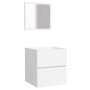 Armario de baño con espejo madera de ingeniería blanco von , Badezimmermöbel - Ref: Foro24-804863, Preis: 60,45 €, Rabatt: %